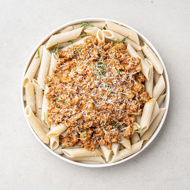 Beef Mince Pomodoro With Whole Wheat Pasta